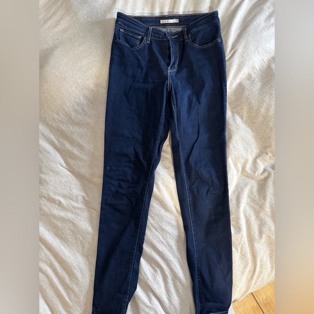 Levi High Rise Skinny Jeans